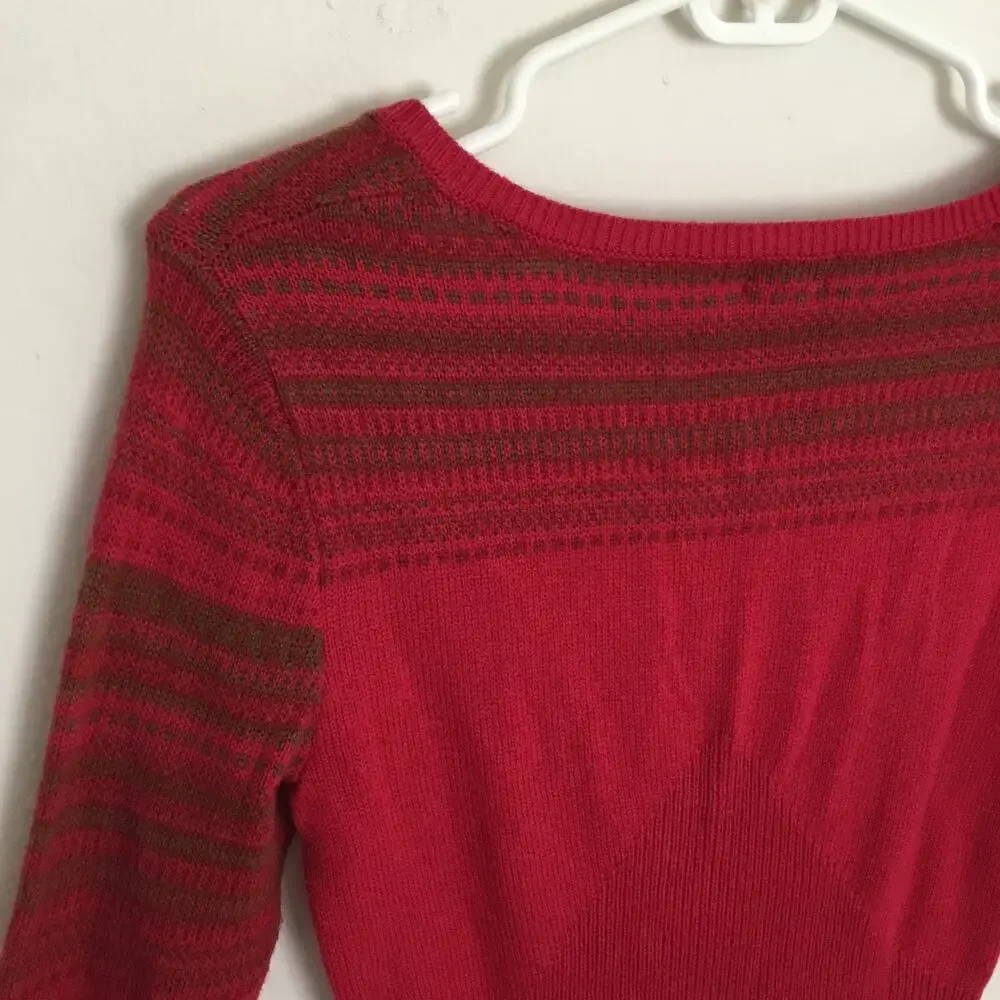 Patagonia Raspberry Red Rios Secret Lamb's Wool Dress S - Picture 7 of 9